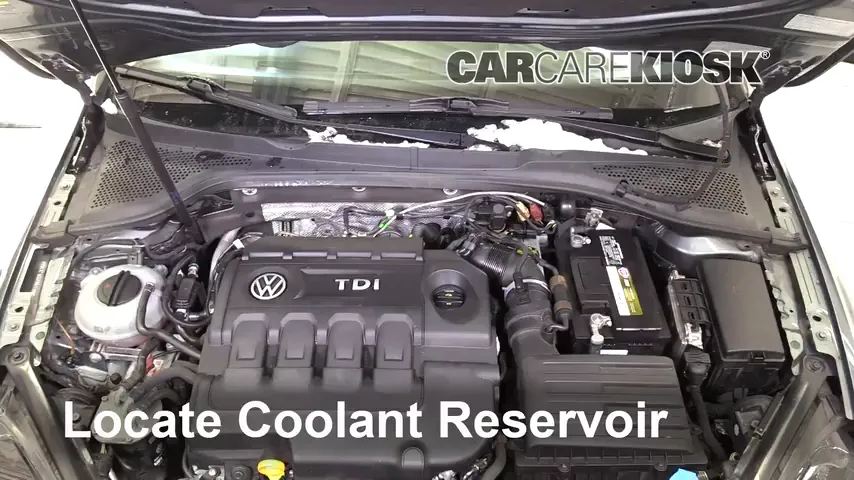 2015 Volkswagen Golf SportWagen TDI S 2.0L 4 Cyl. Turbo Diesel Coolant (Antifreeze)